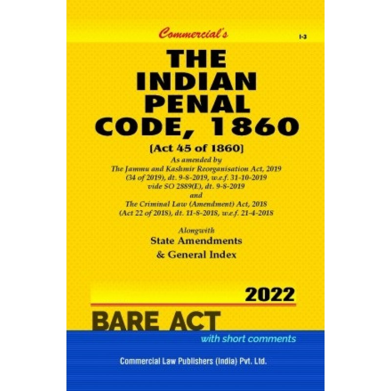 commercial-s-indian-penal-code-1860-ipc-bare-act-2022